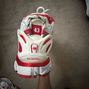 Balenciaga shoes in Red and White